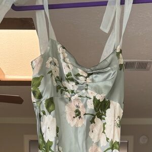 Reformation Alene Tarragon Dress Size 2